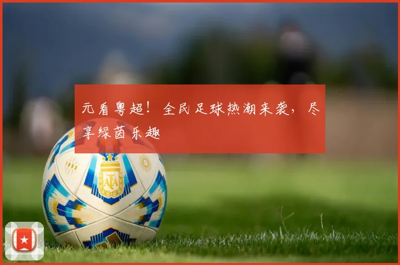 元看粤超！全民足球热潮来袭，尽享绿茵乐趣